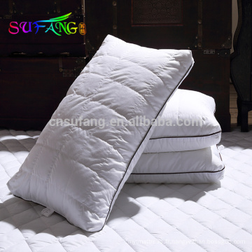 Coussin d&#39;utilisation à la maison / Chine fournisseur en ligne achats pas cher fiber de polyester oreiller hôtel utilisation oreiller